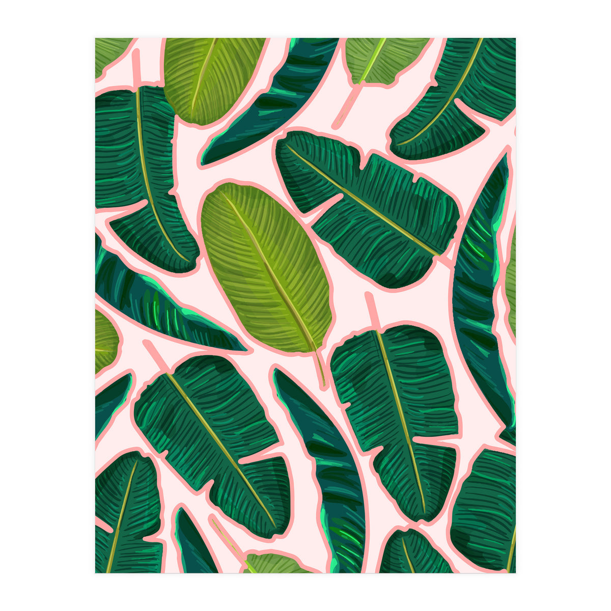 Banana Leaf Blush (Print Only)