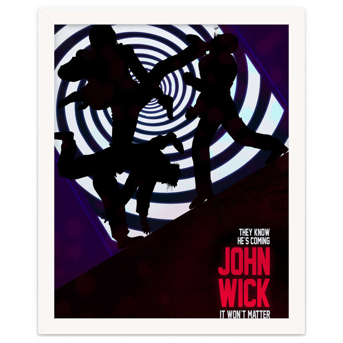 John Wick Minimal Movie Poster