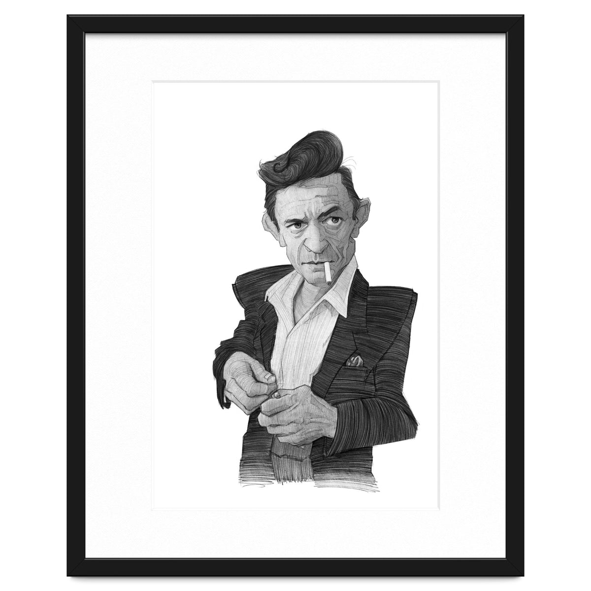 Johnny Cash Portrait