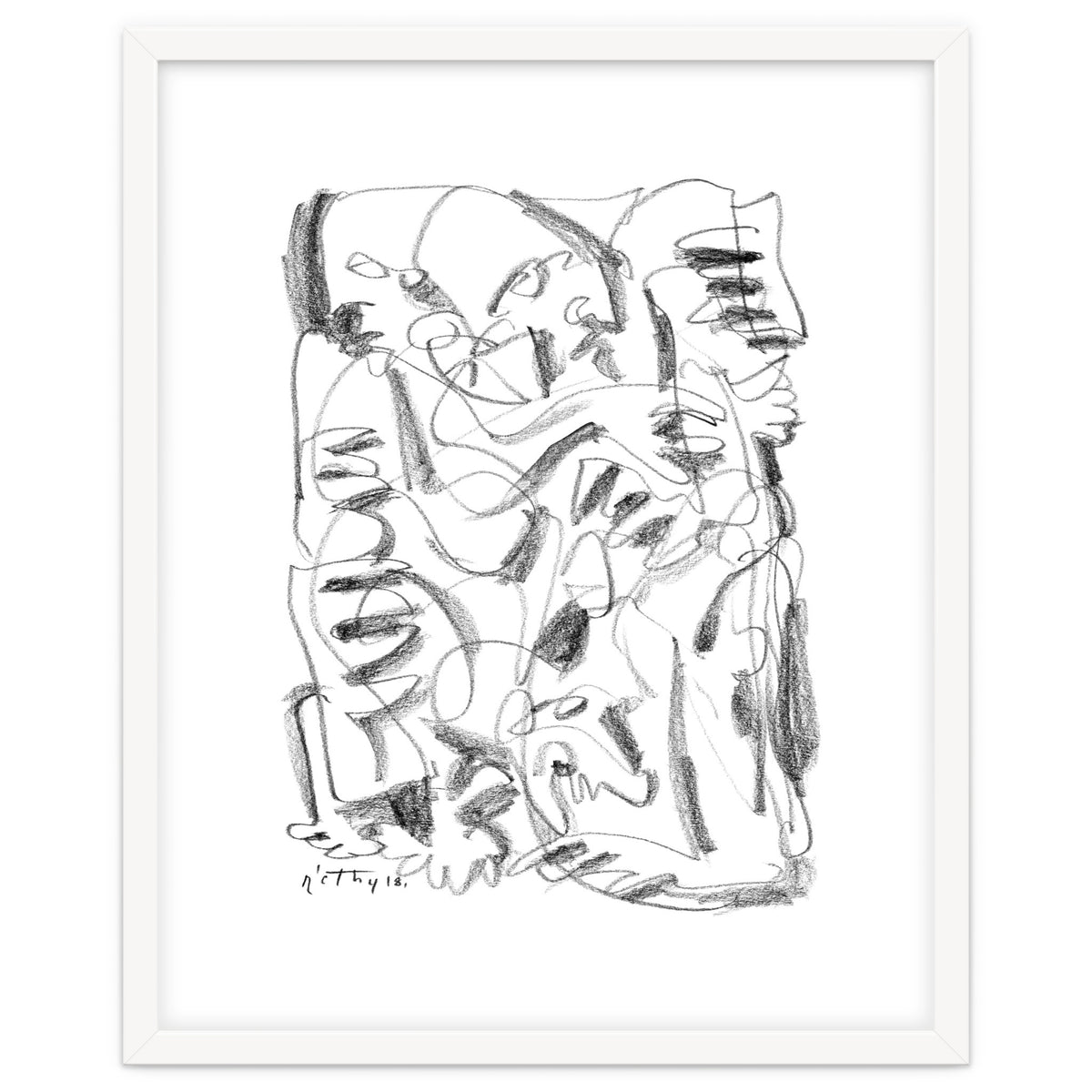 Out of the Shadows - b&w