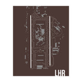 London Heathrow Airport Layout (Print Only) thumbnail