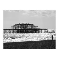 Brighton Old Pier Beach Structure (Print Only)
