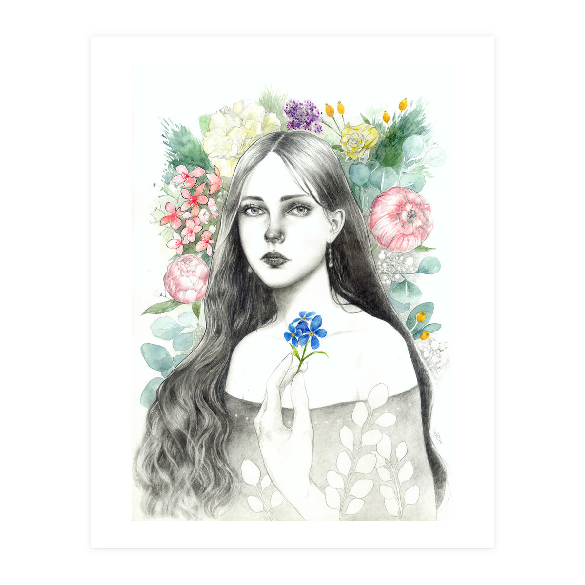 Forget Me Not (Print Only)