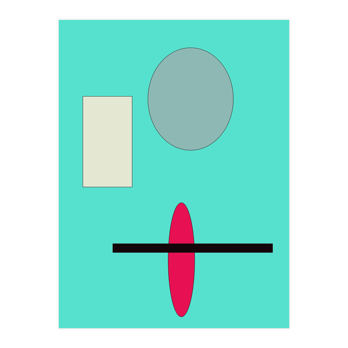 Color Geometry 1 (Print Only)