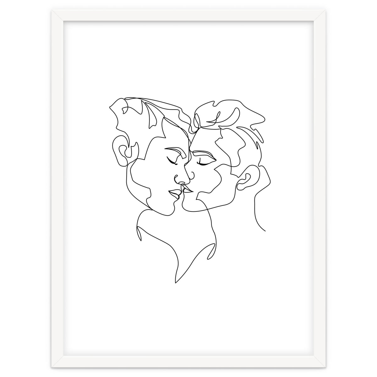 gay love line art