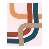 Abstract Colorful Line Art I (Print Only) thumbnail