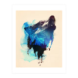 Alone As A Wolf (Print Only) thumbnail