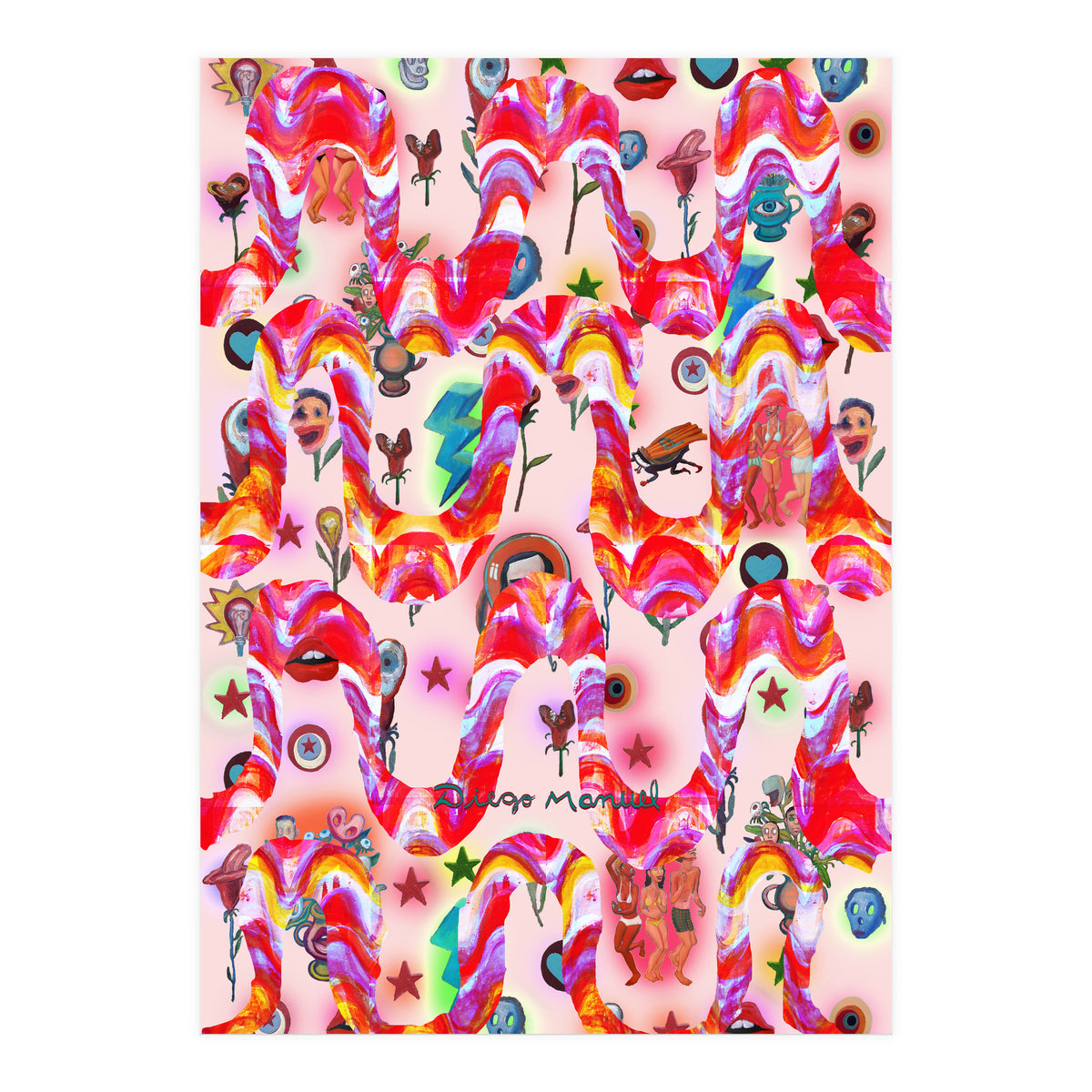 Pop Abstract 3 (Print Only)