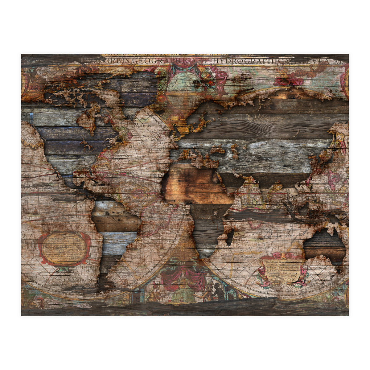 Reclaimed Map (Print Only)