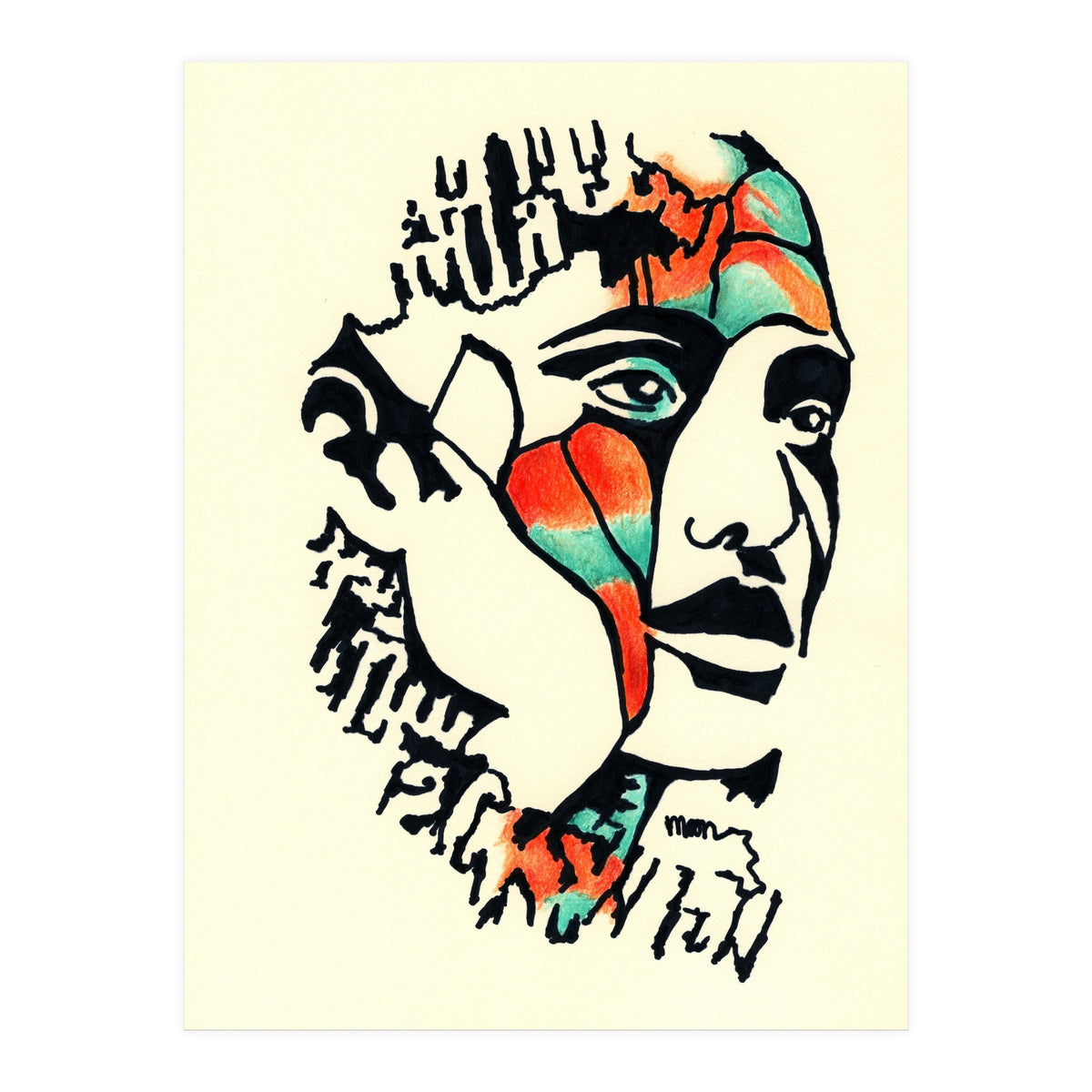 Motor Girl  (Print Only)