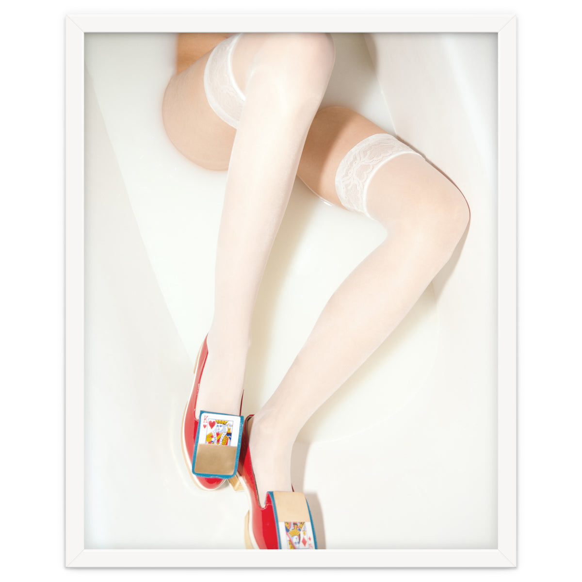 The queen is thirsty. Really, really thirsty