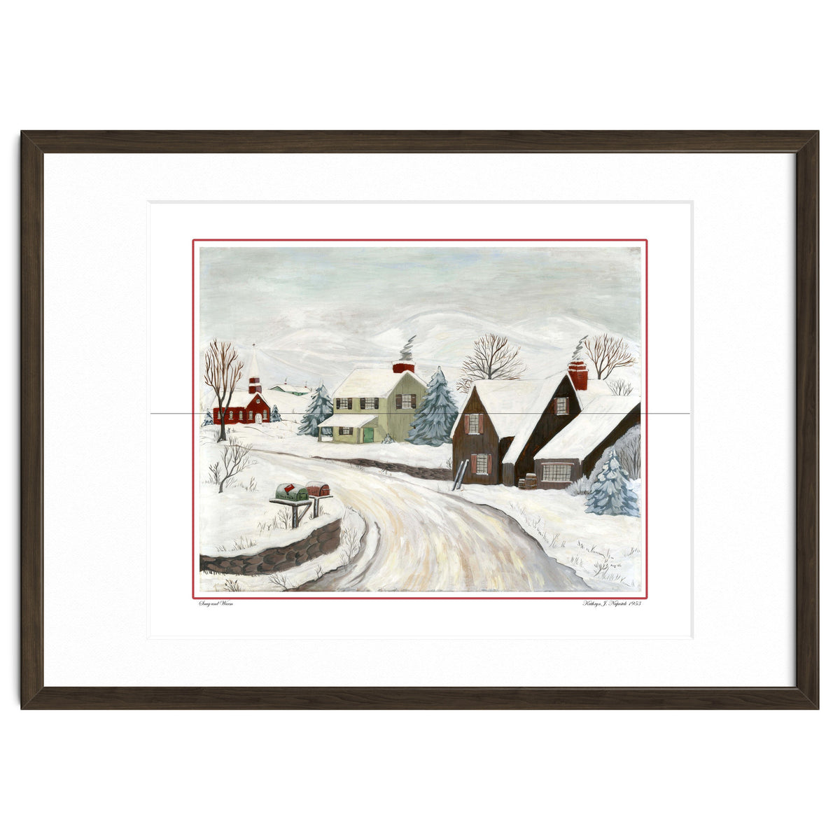 Snug & Warm Watercolor