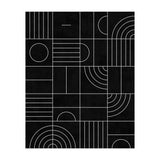 My Favorite Geometric Patterns No.27 - Black (Print Only) thumbnail