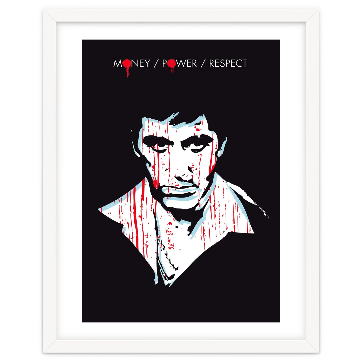 Tony Montana Scarface movie poster