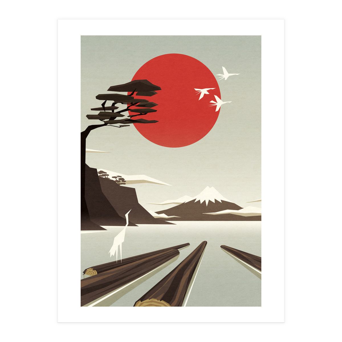 3 Vacant Logs (Print Only)