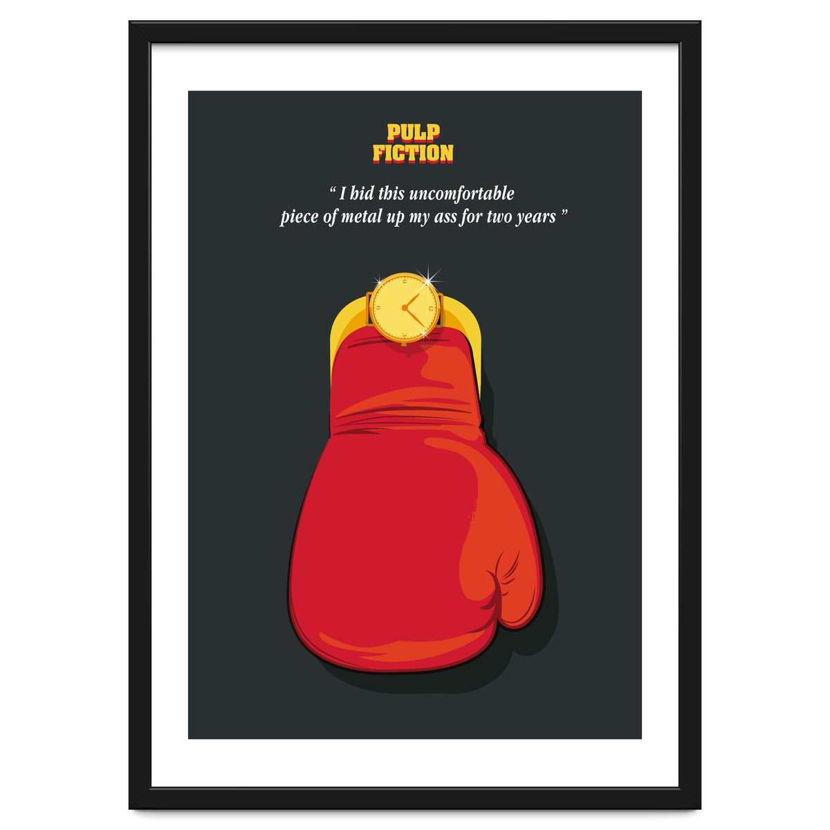 Butch Pulp Fiction movie poster