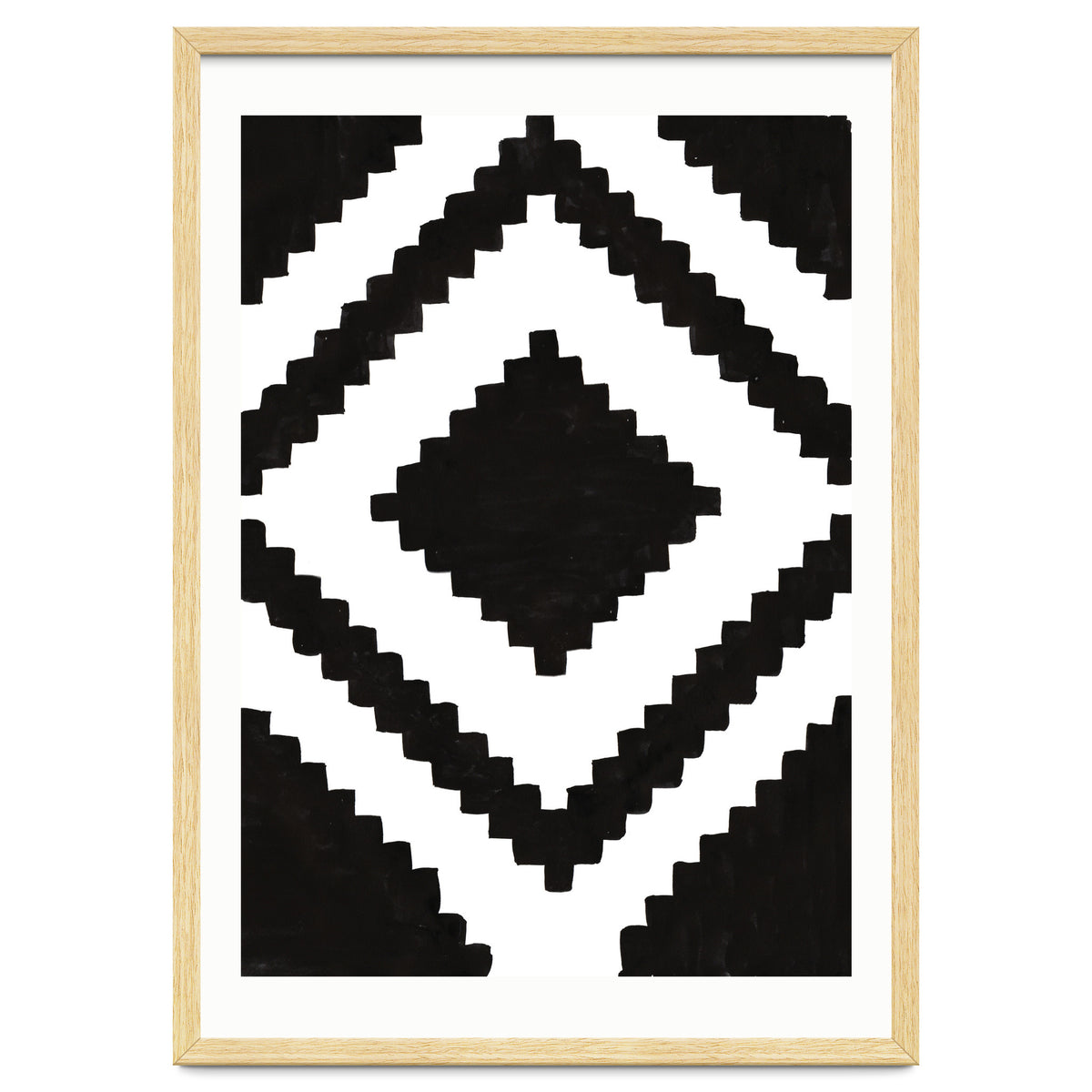 Patterns Aztec Black