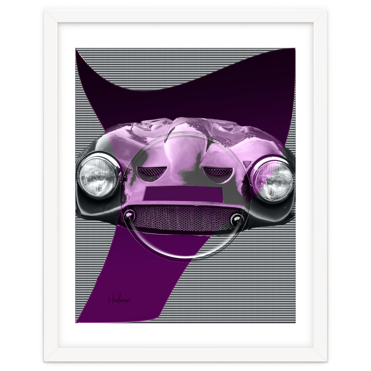 Emoji & Cars purple