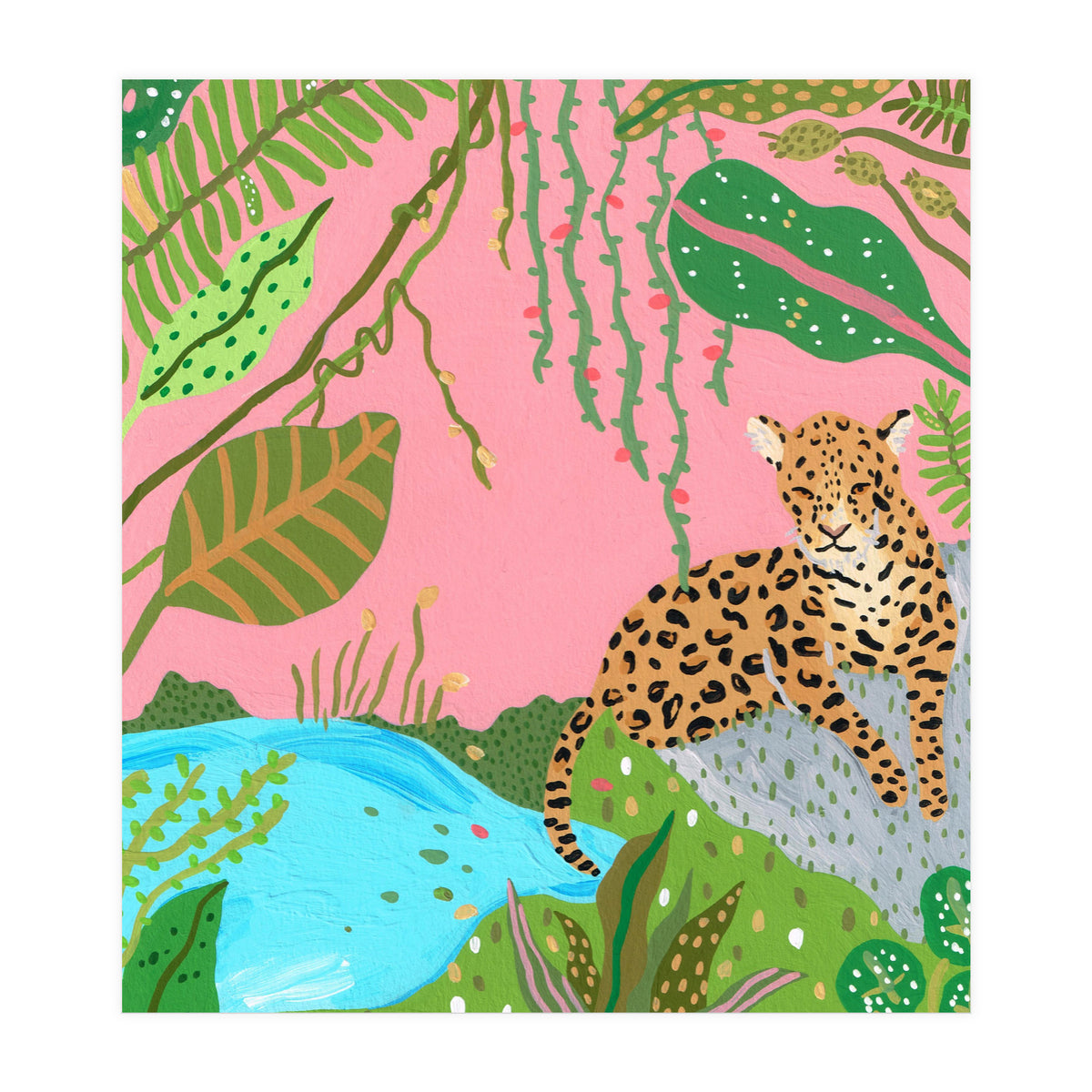 Tigress Of The Jungle (Print Only)
