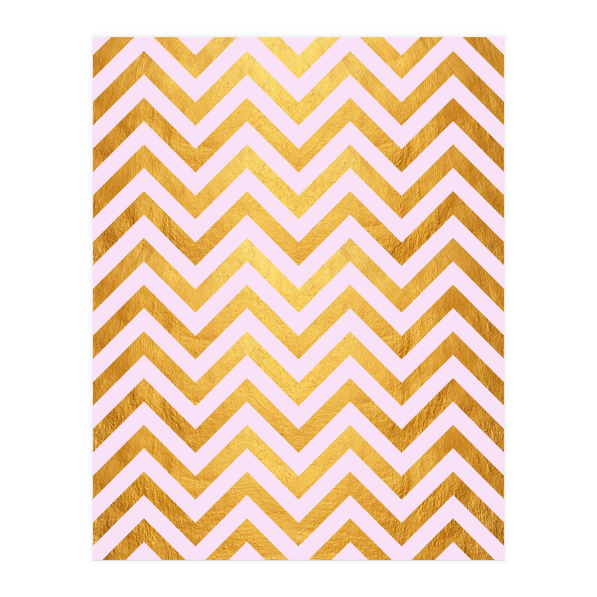 Chevron Golden IV (Print Only)
