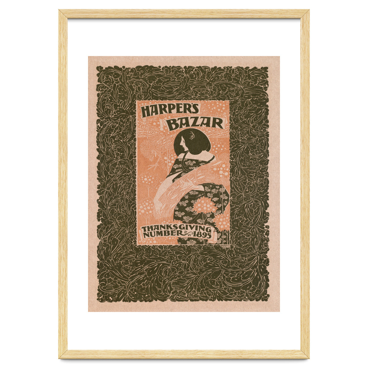 Harpers Bazar Thanksgiving Advertisement