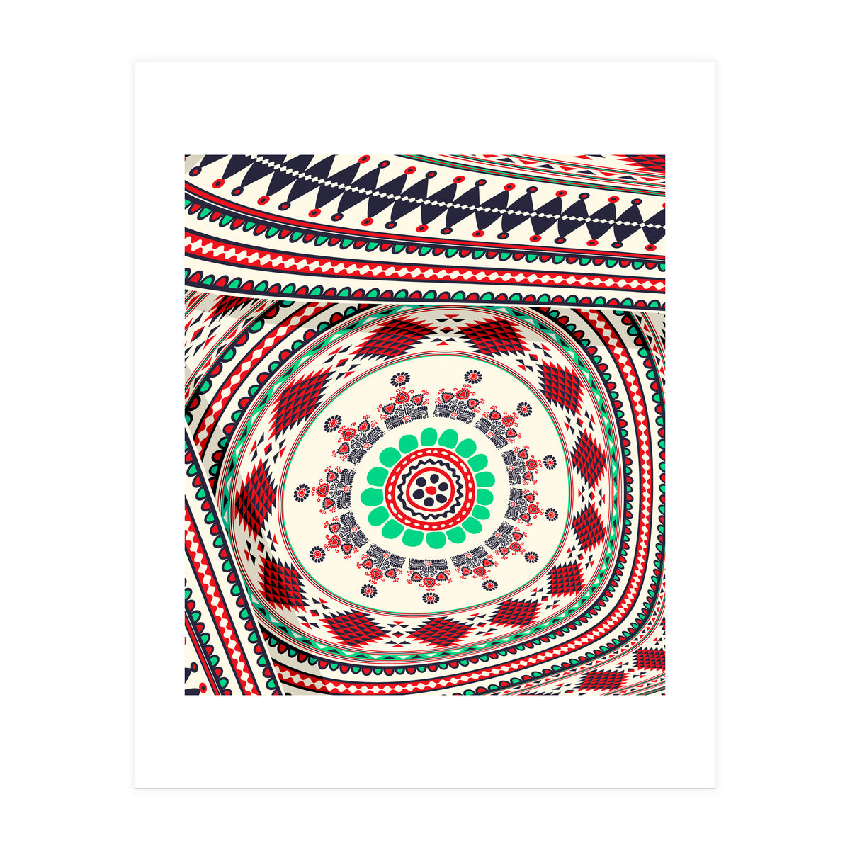 Romanian embroidery background 7 (Print Only)