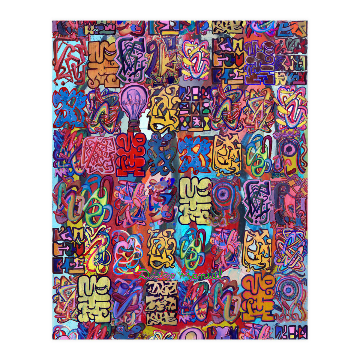 Graffiti Digital 2022 345 (Print Only)