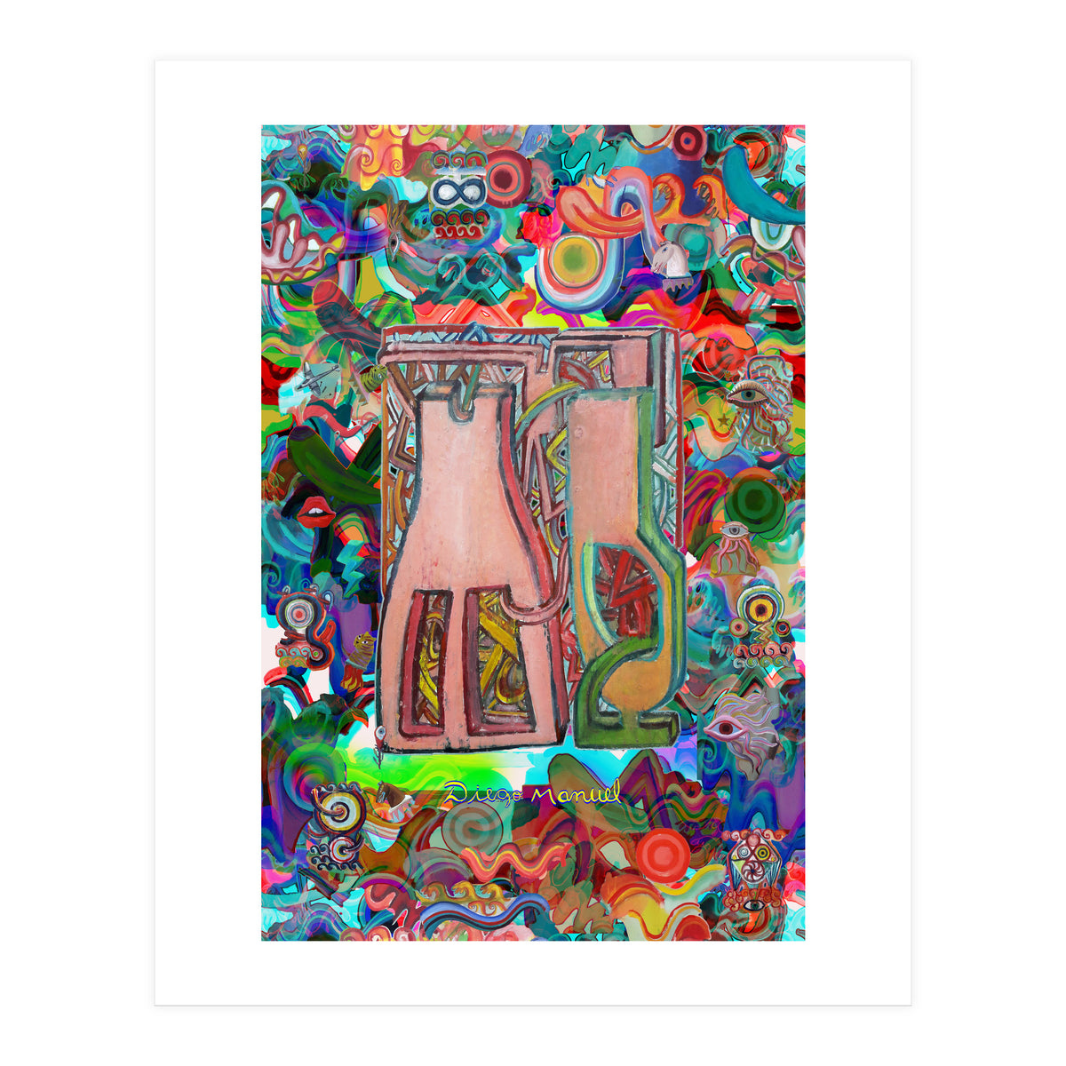 Graffitis 2021 Tapiz 6 (Print Only)