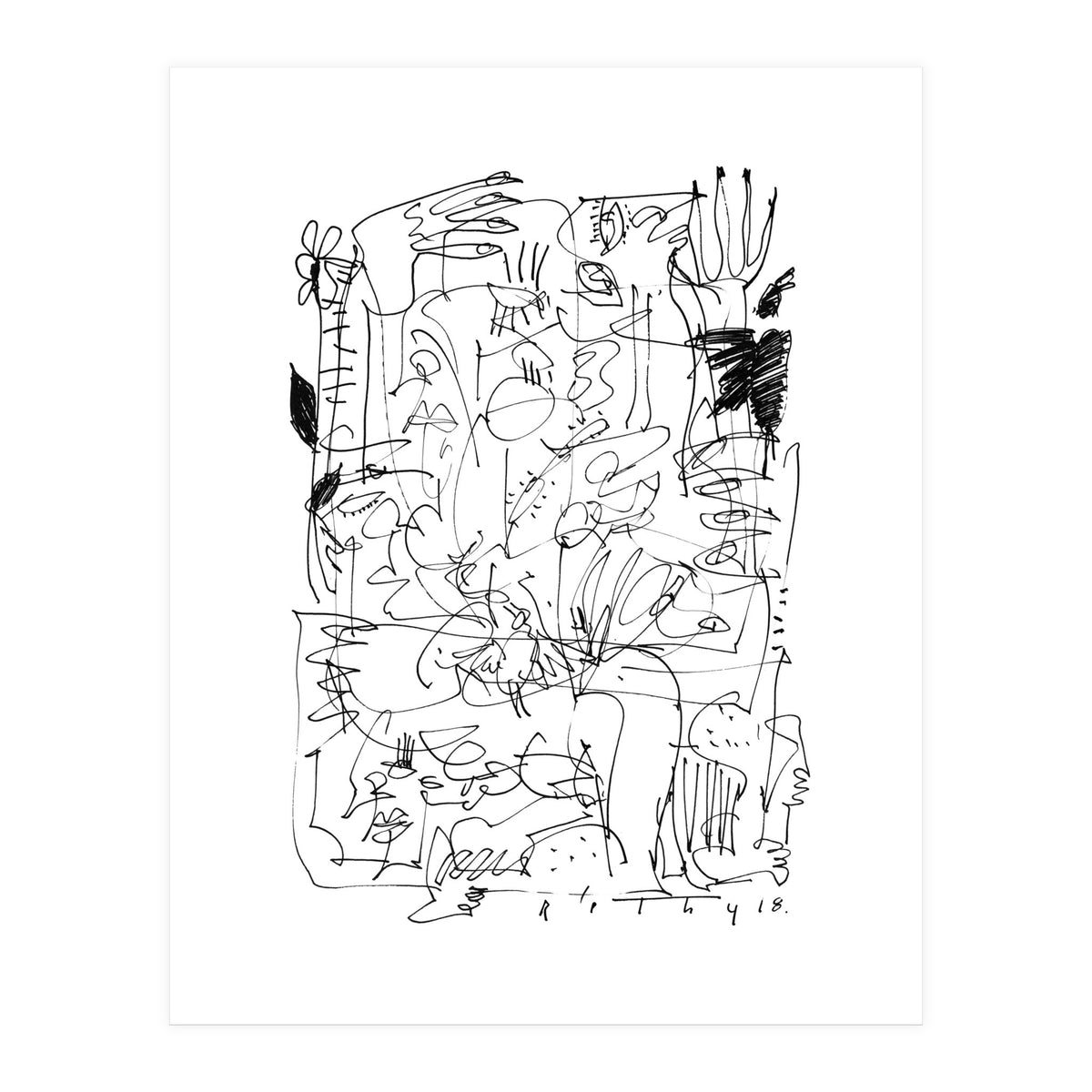 Scouts - b&w (Print Only)