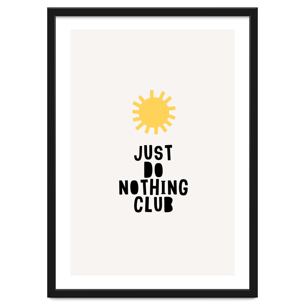 Do Noting Club Yellow