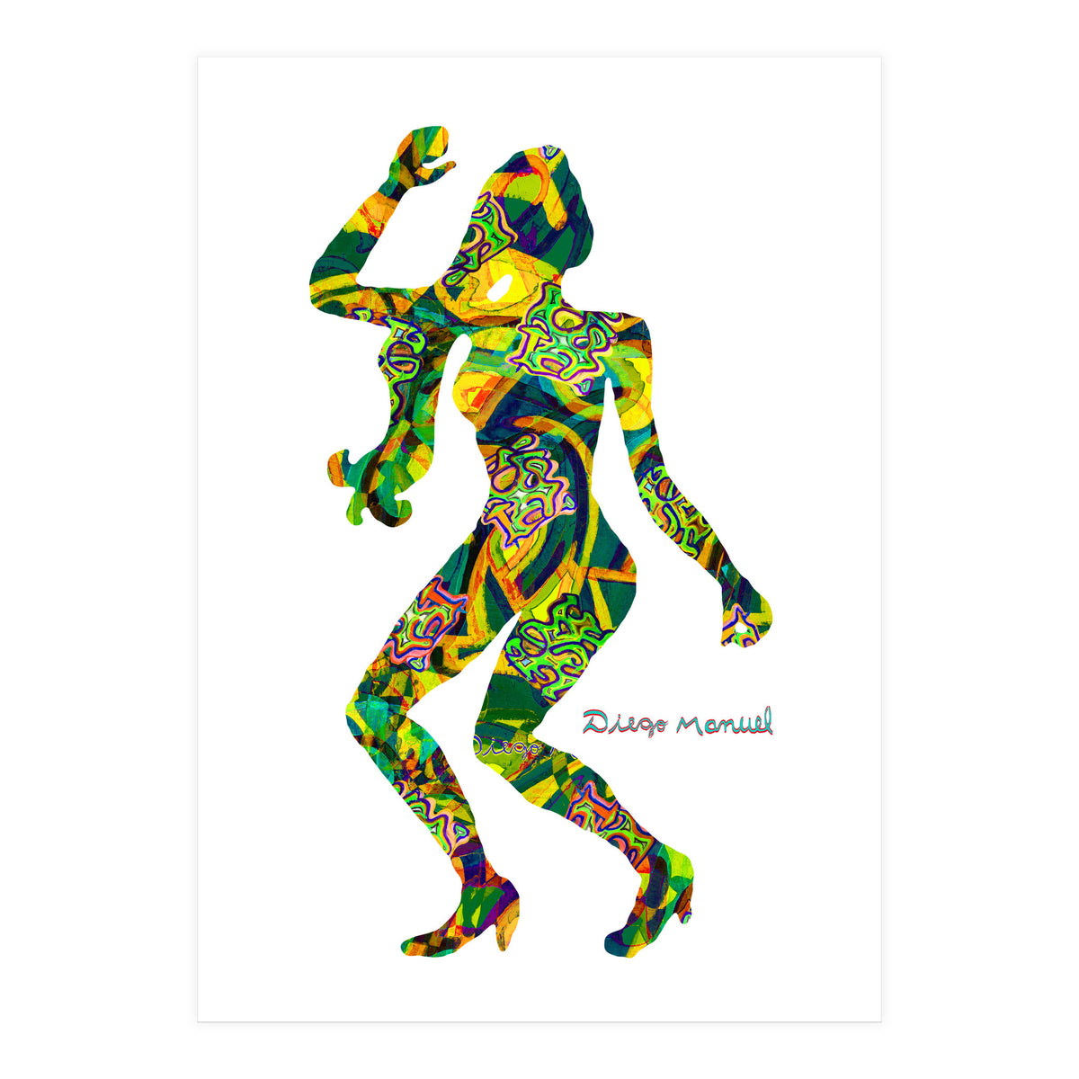 Dance Girl B 20 (Print Only)