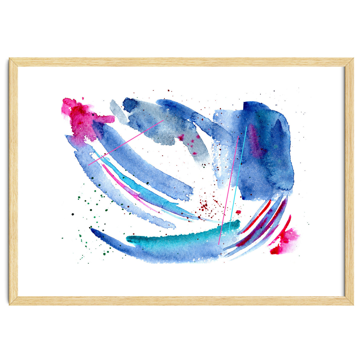 Happiness vibes || watercolor