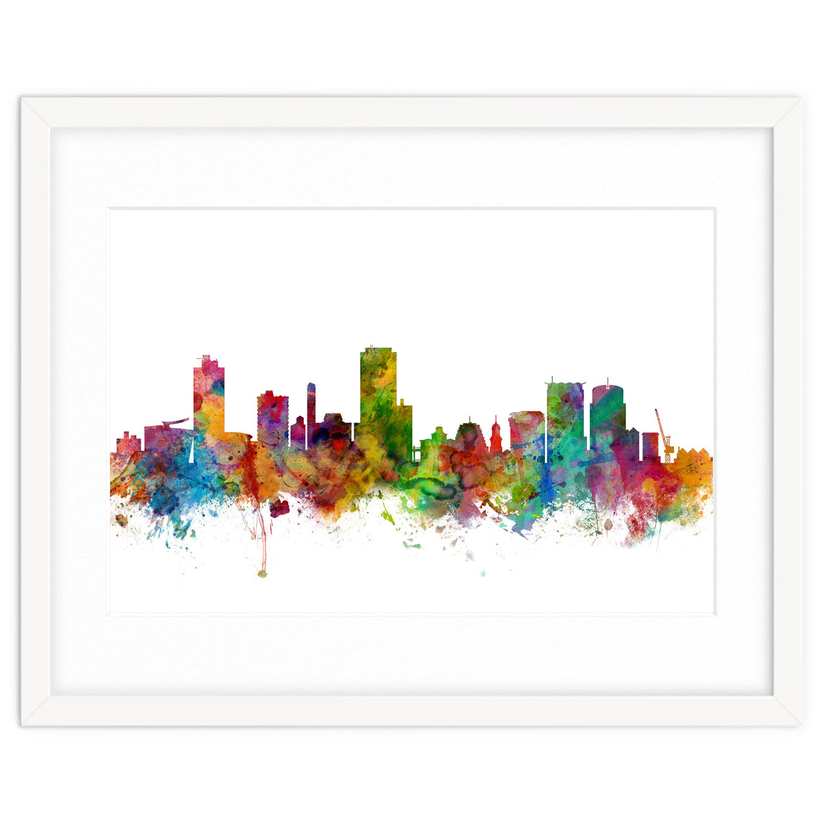 Wellington New Zealand Skyline