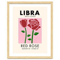 Libra Birth Flower Red Rose