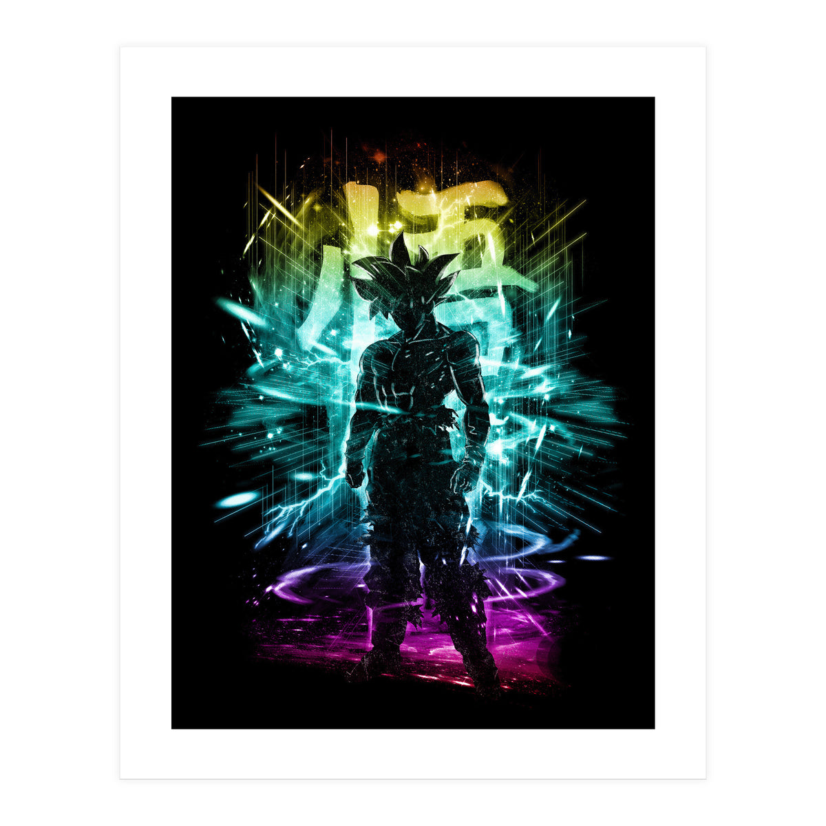 Ultra Instinct Storm Rainbow (Print Only)