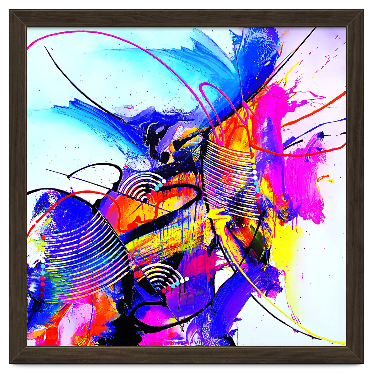 Abstract Art Britto - Qb293