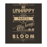 My Being Is In Full Bloom - Rumi Quote Typography (Print Only) thumbnail
