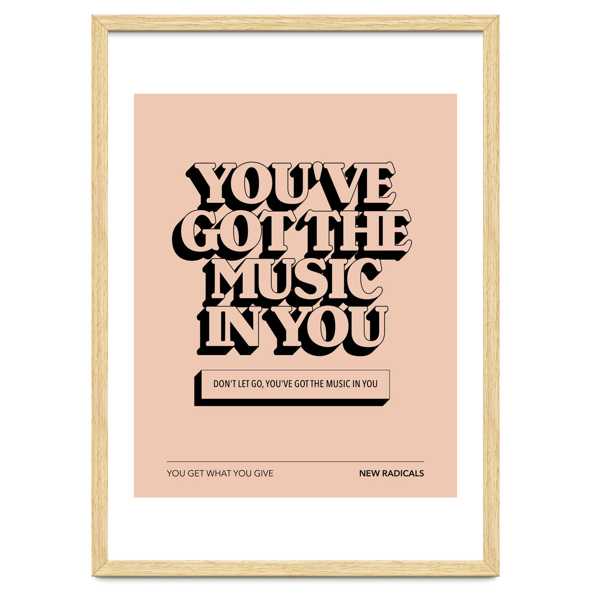 New Radicals - You Only Get What You Give