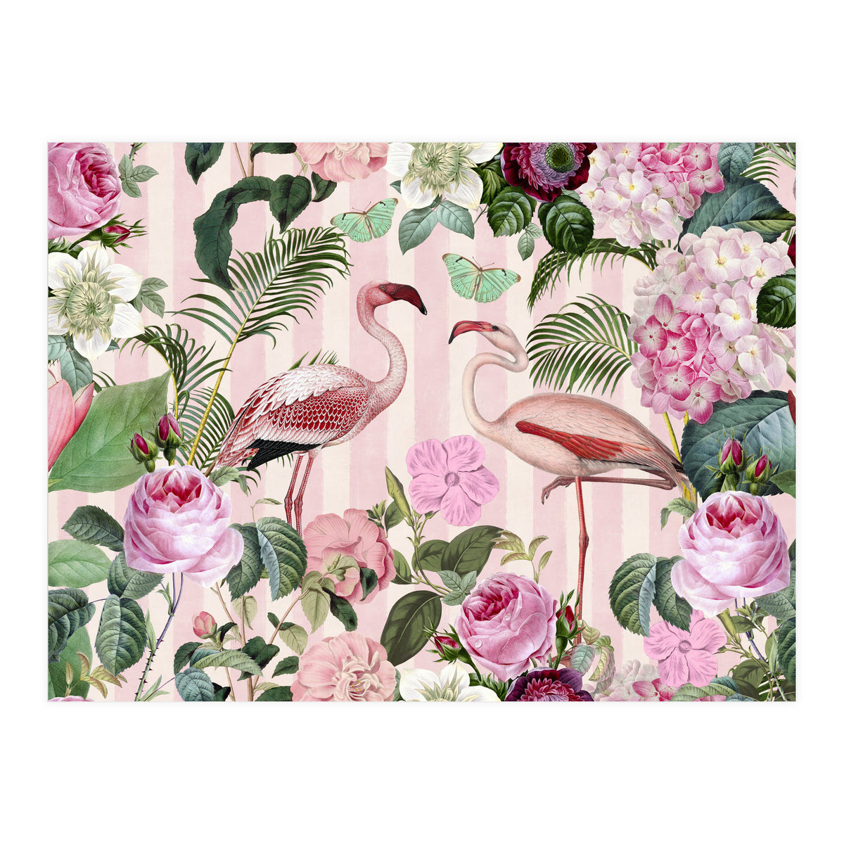 Flamingo Rendevous (Print Only)