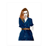 Untitled #46 Woman in a blue dress (Print Only) thumbnail