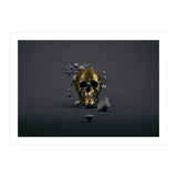 Golden Skull (Print Only) thumbnail