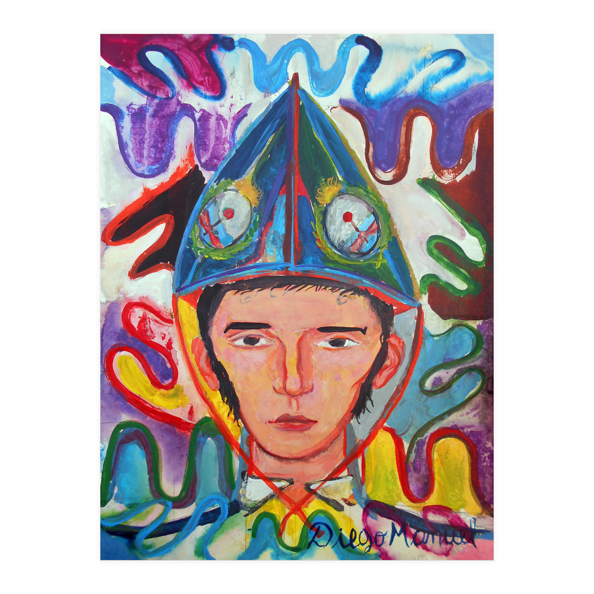 San Martin Con Sombrero Bicorneo (Print Only)