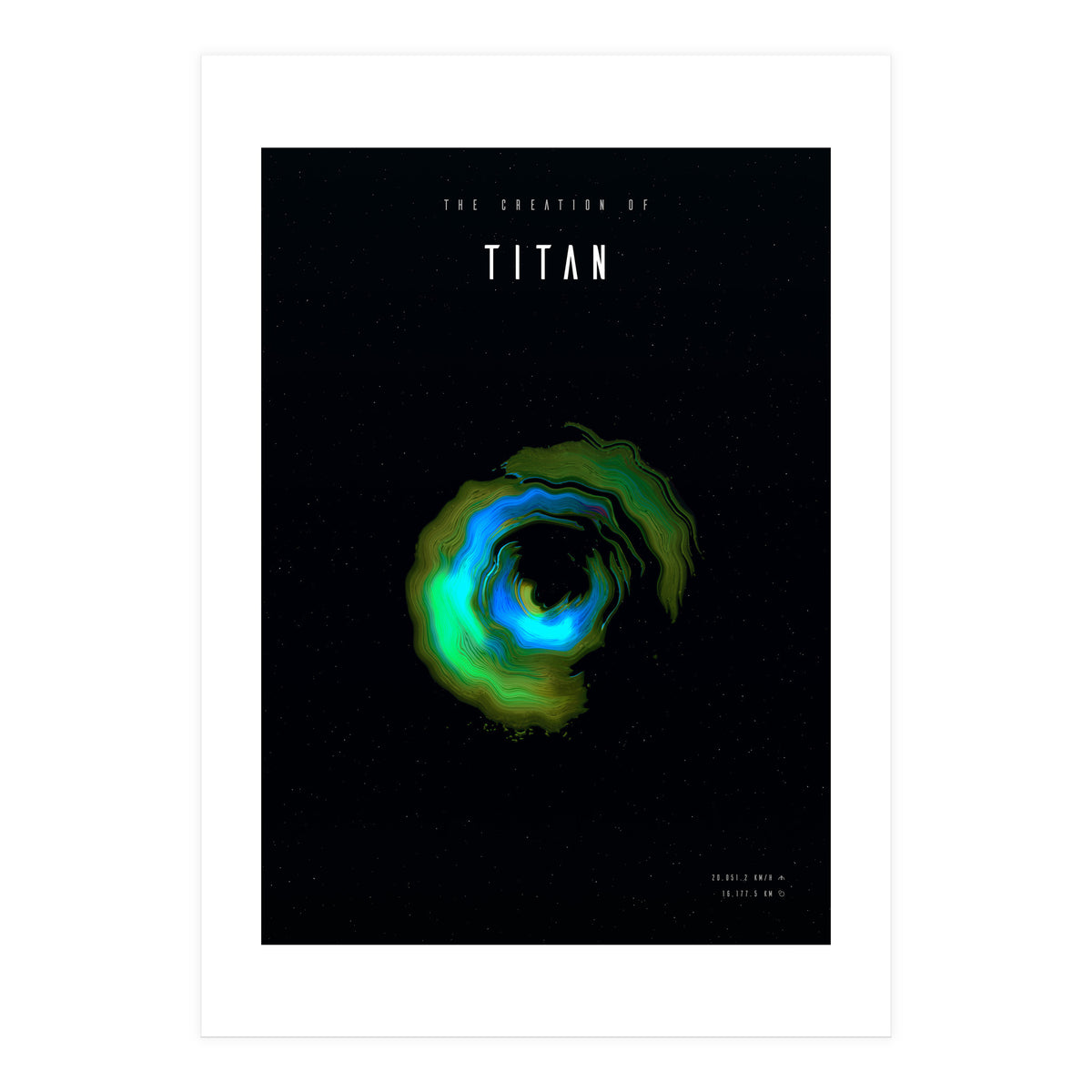 The Creation of Titan (Print Only)