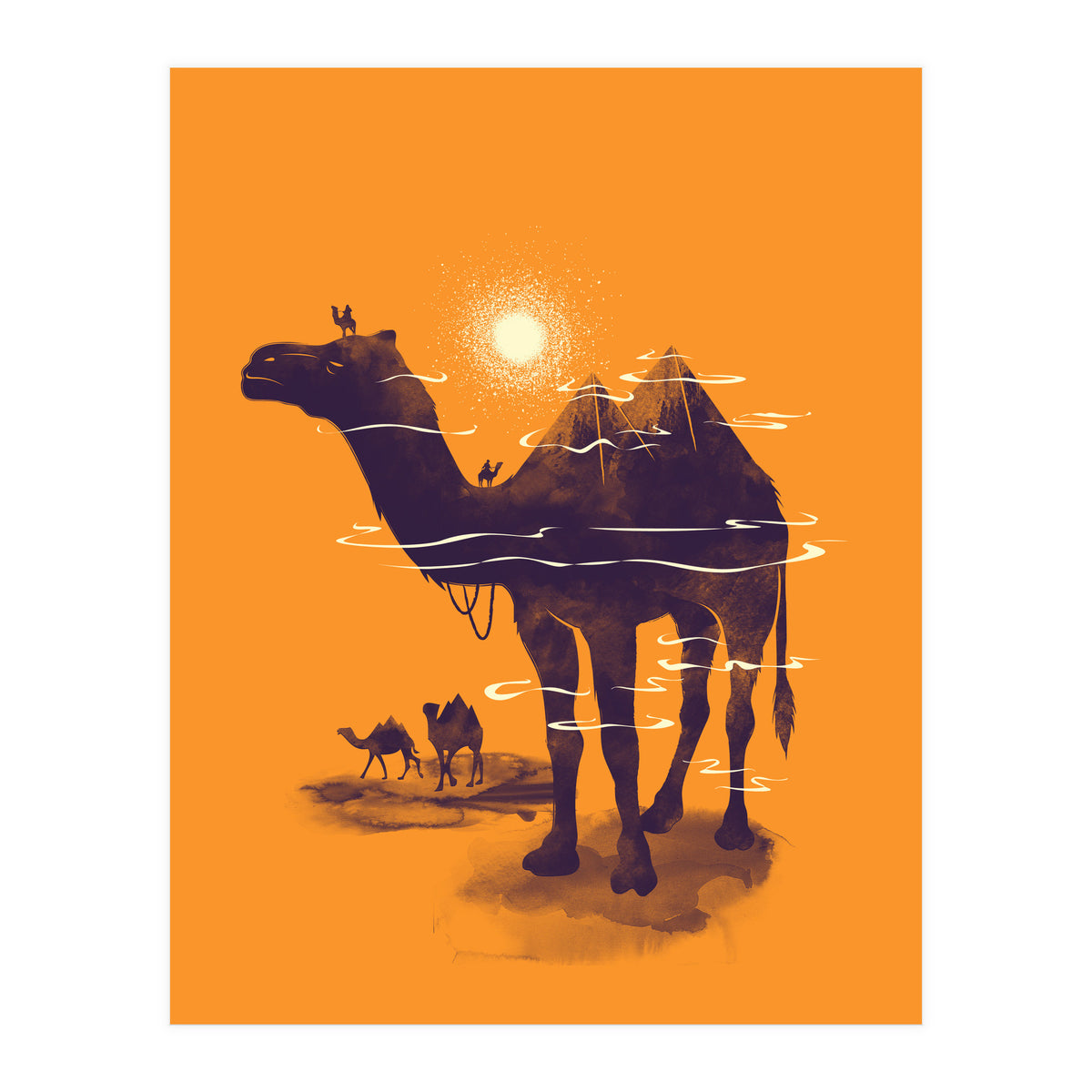 Walking Pyramid (Print Only)