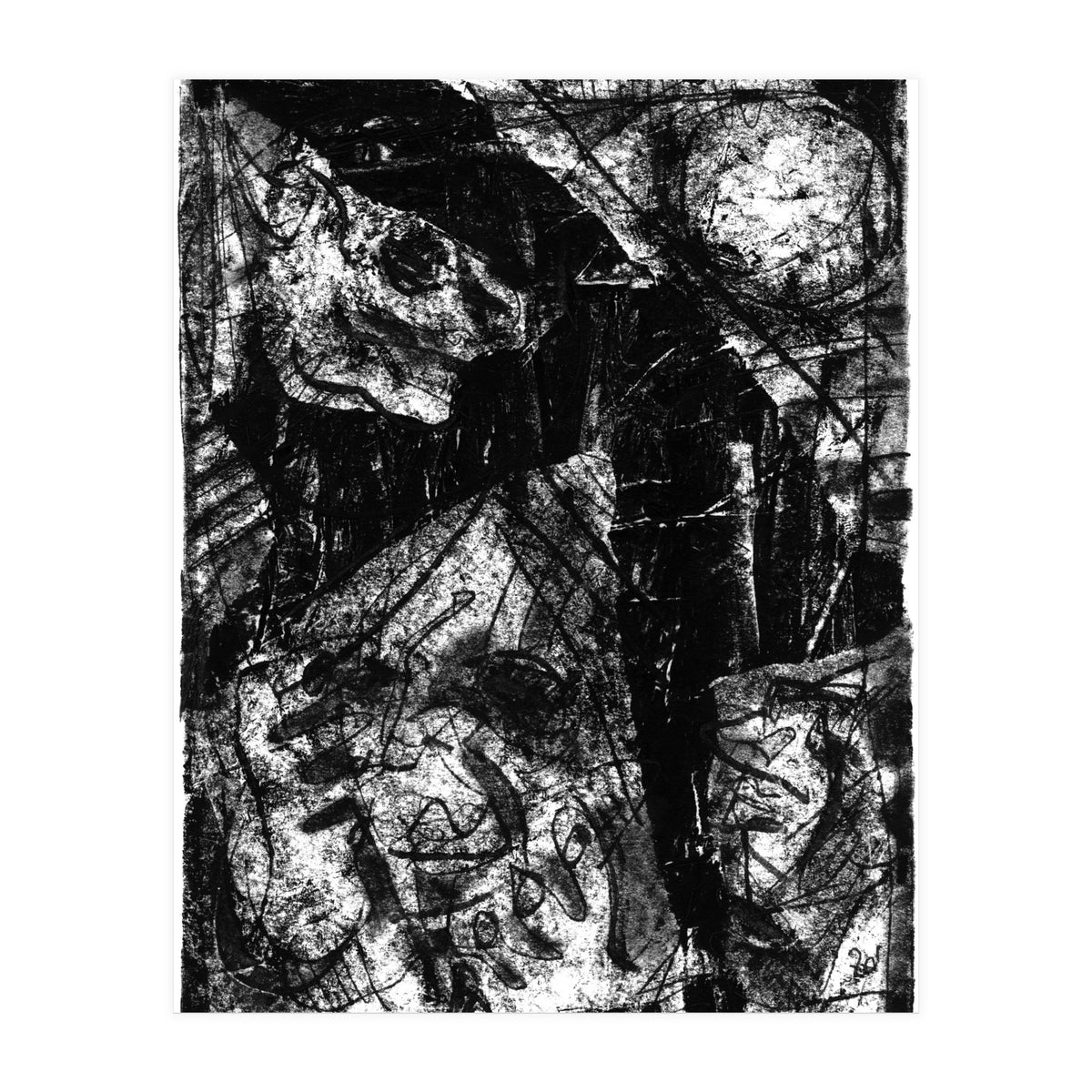 Fright - b&w (Print Only)