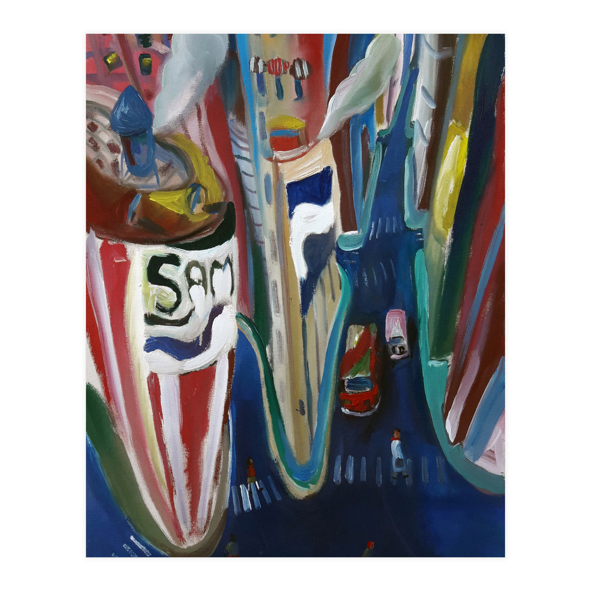 Esquina De Buenos Aires (Print Only)