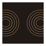 Golden circles | abstract minimal (Print Only) thumbnail