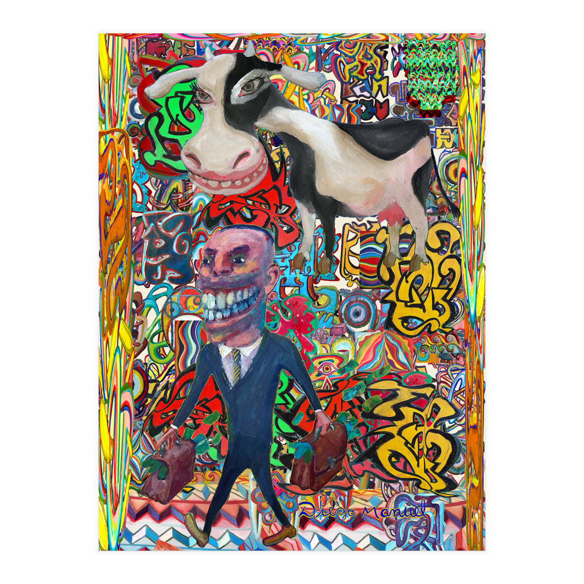 Vendedor De Dolares 4 (Print Only)