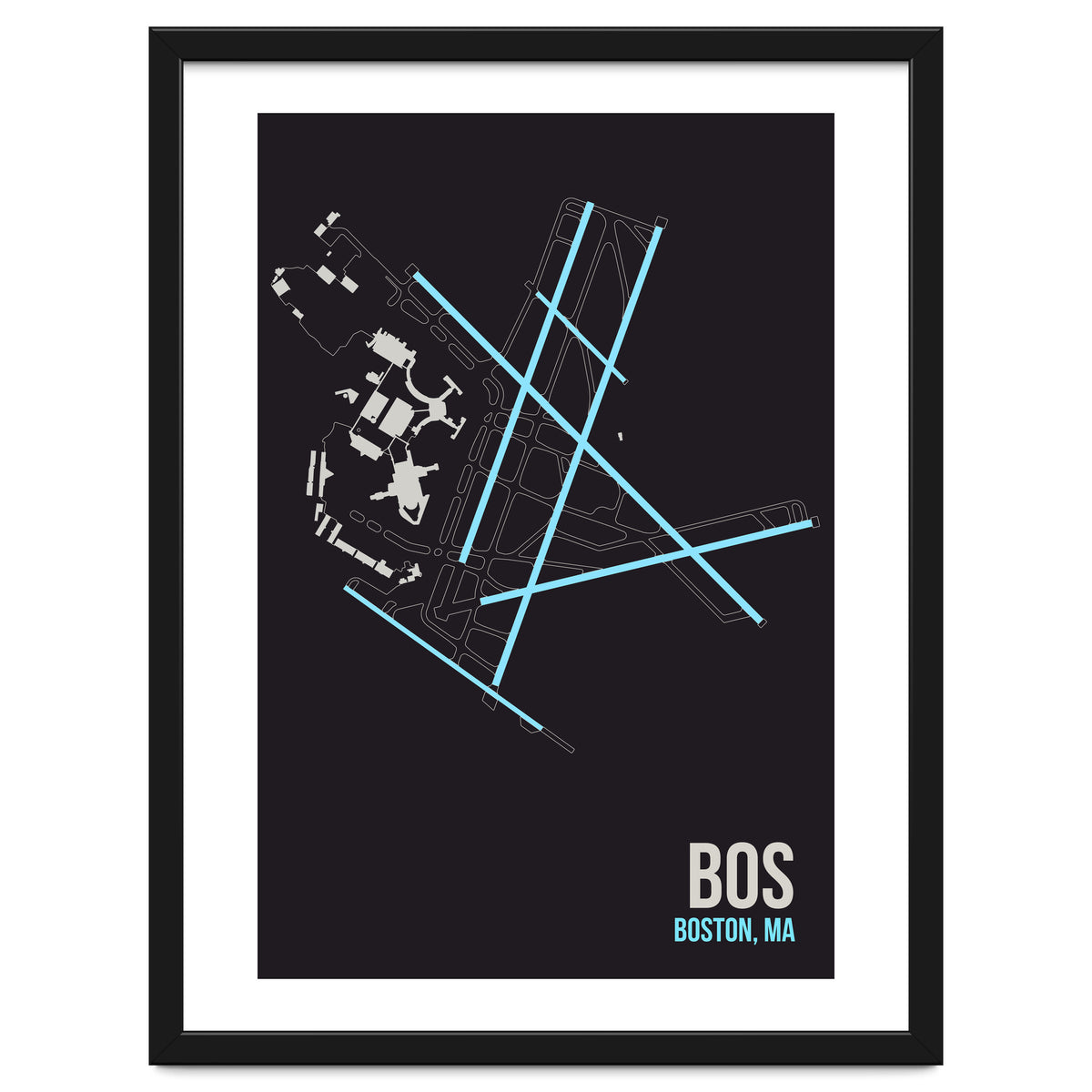 Boston Airport Layout