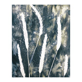 Indigo Blue Botanical Leaves No. 15 (Print Only) thumbnail